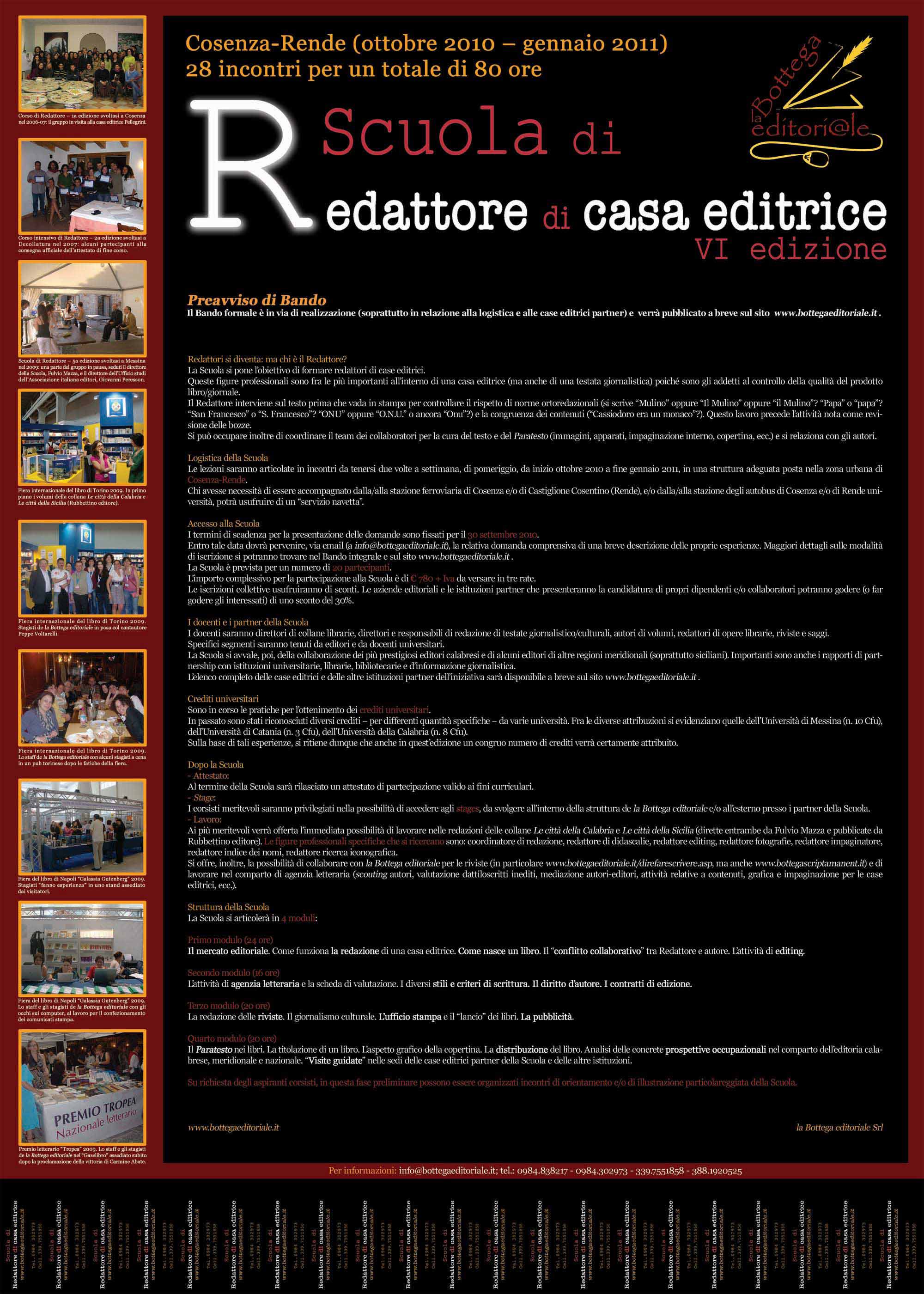 VI edizione_Scuola di Redattore di casa editrice_2010-11_Locandina light.jpg